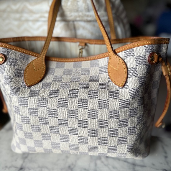 Louis Vuitton Handbags - Louis Vuitton Damier Azur Neverfull PM